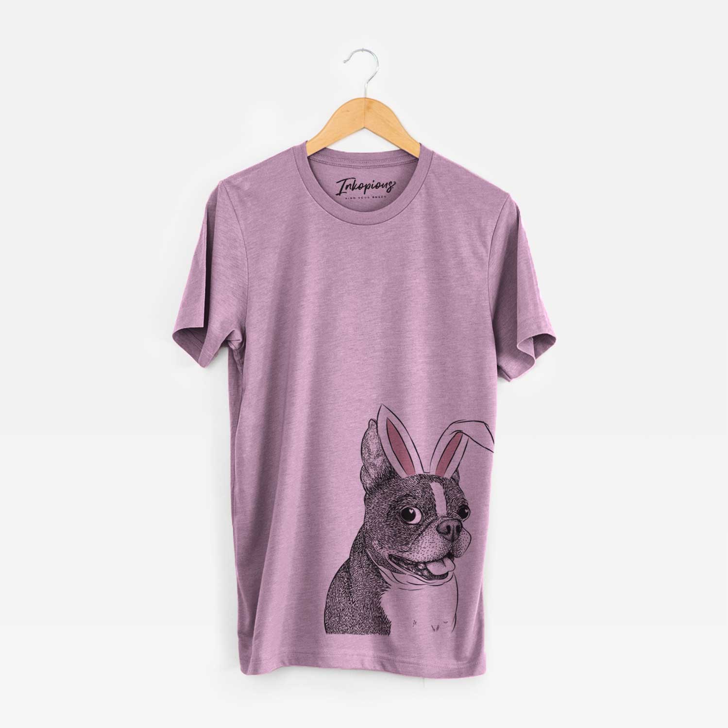 Easter Ralphie the Boston Terrier - Unisex Crewneck