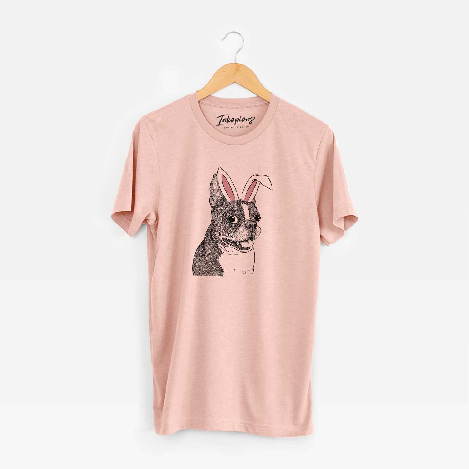 Easter Ralphie the Boston Terrier - Unisex Crewneck