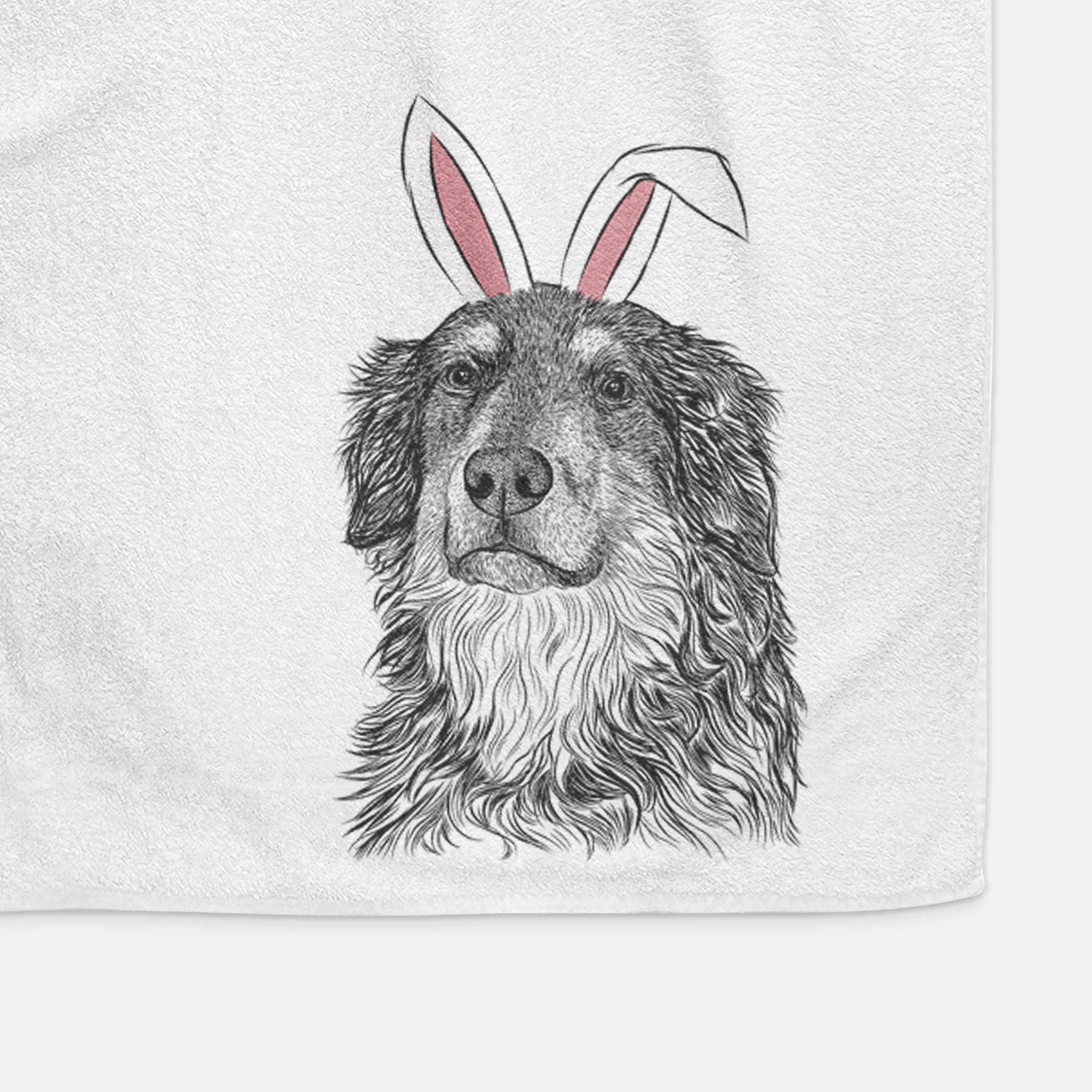 Ranger the Mixed Breed Decorative Hand Towel