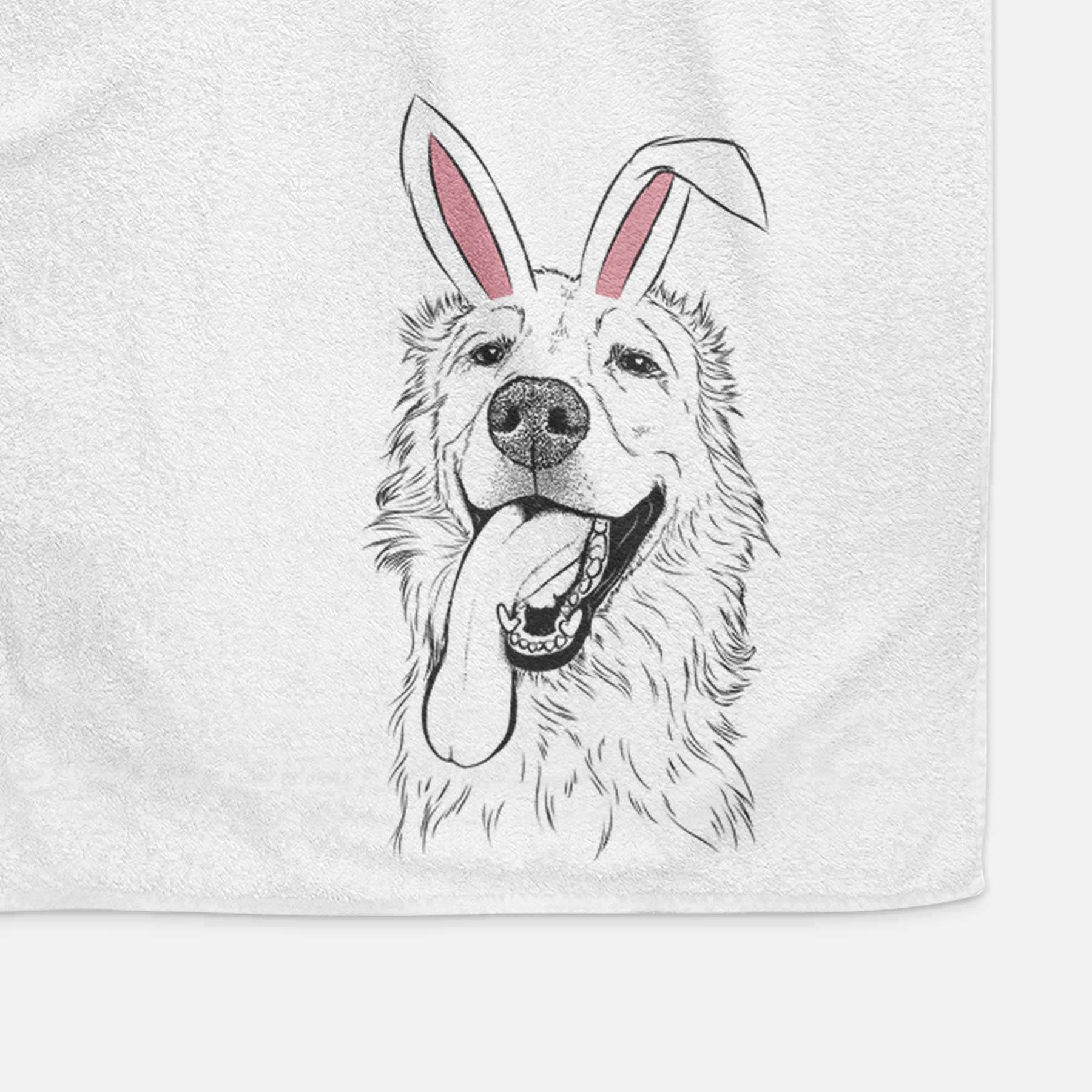 Ranger the Mixed Breed Decorative Hand Towel