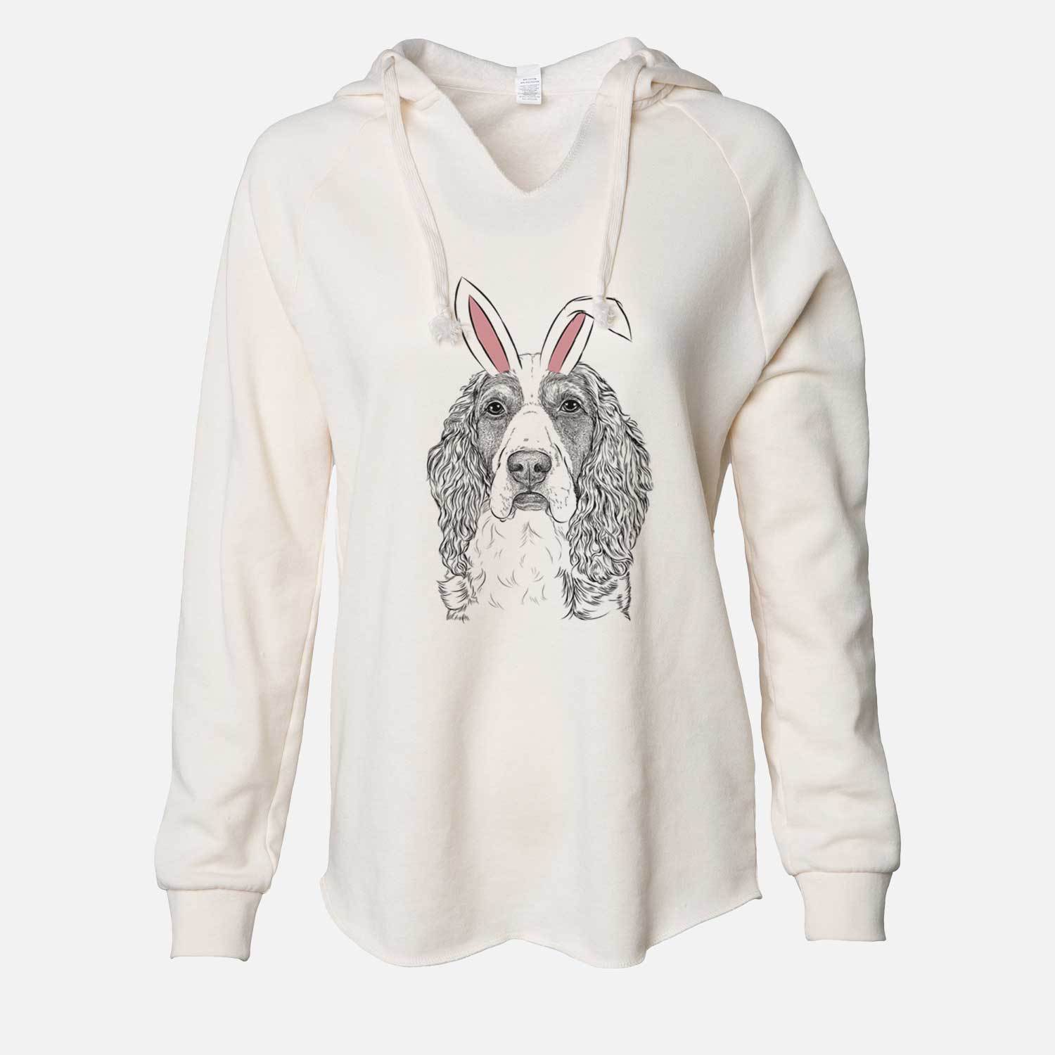 Easter Red the English Springer Spaniel - Cali Wave Hooded Sweatshirt