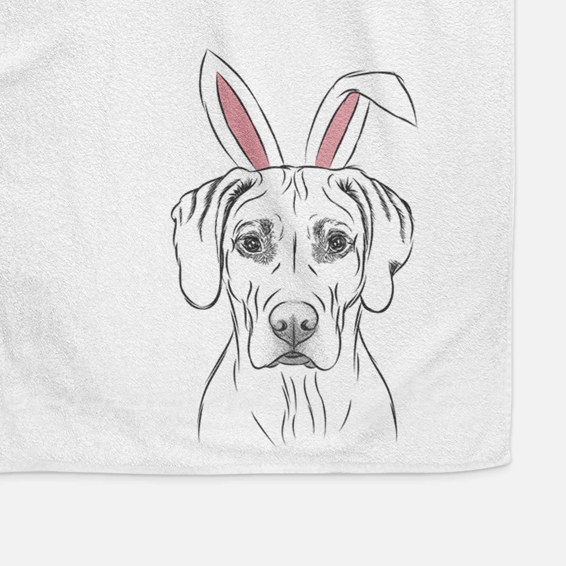 Reid the Rhodesian Ridgeback Decorative Hand Towel