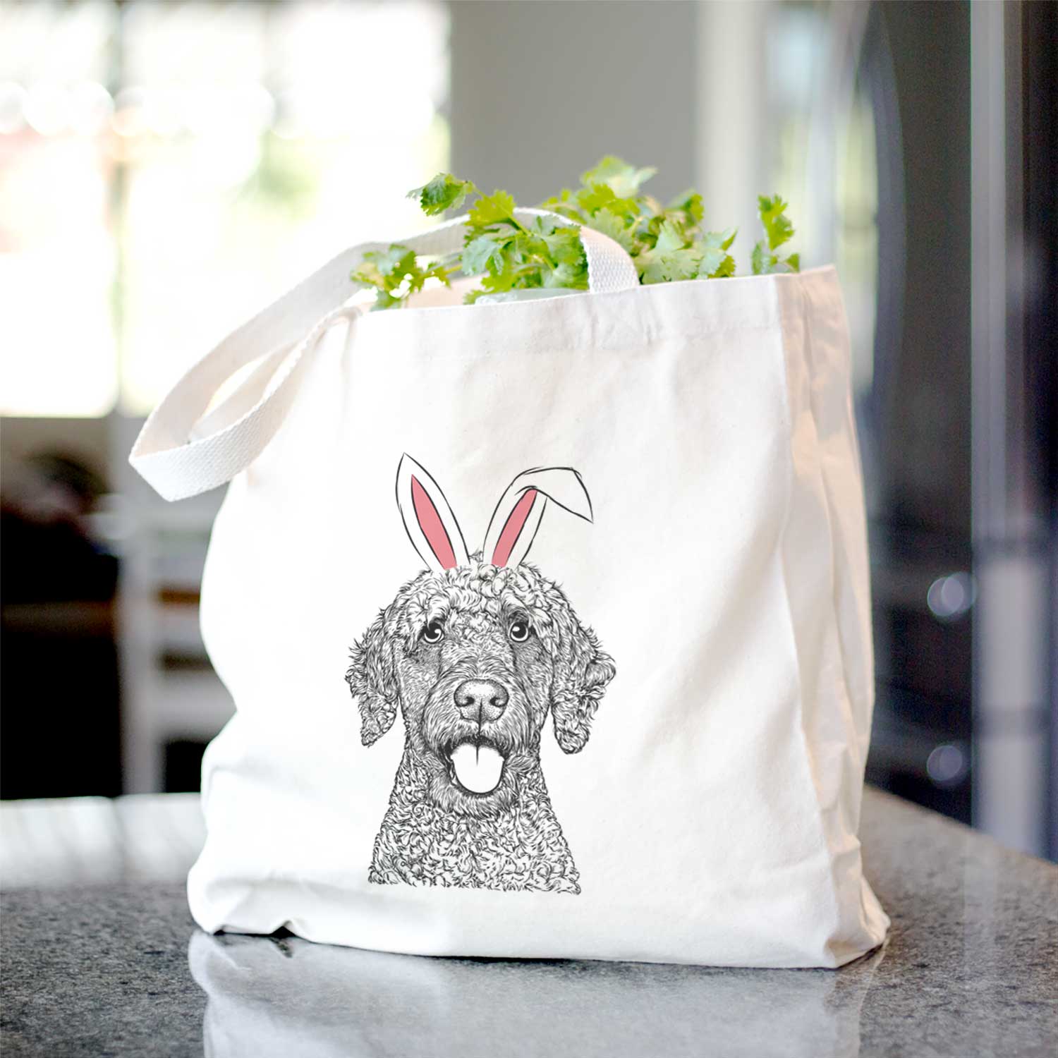 Reina the Spanish Water Dog - Tote Bag