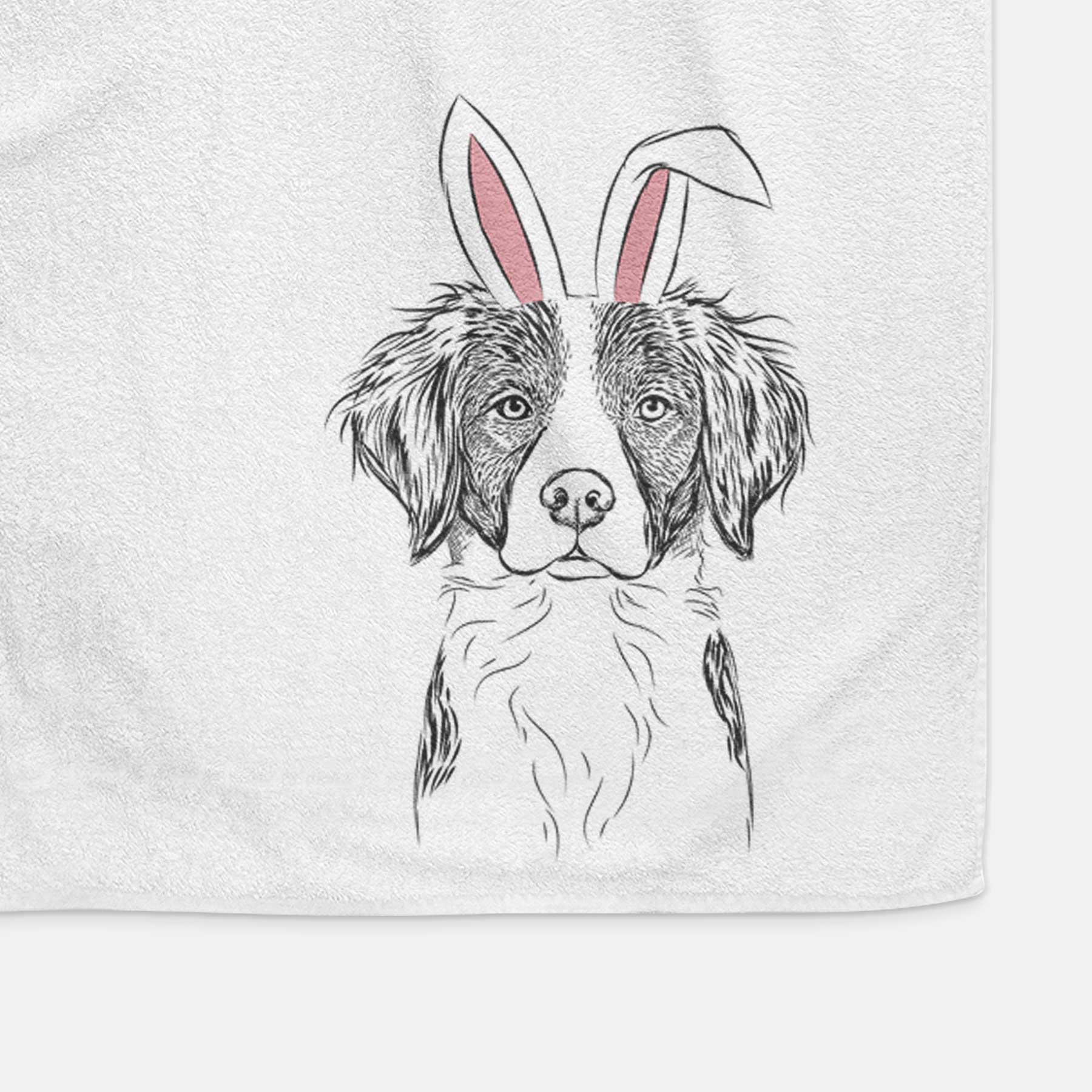 Remi the Brittany Decorative Hand Towel