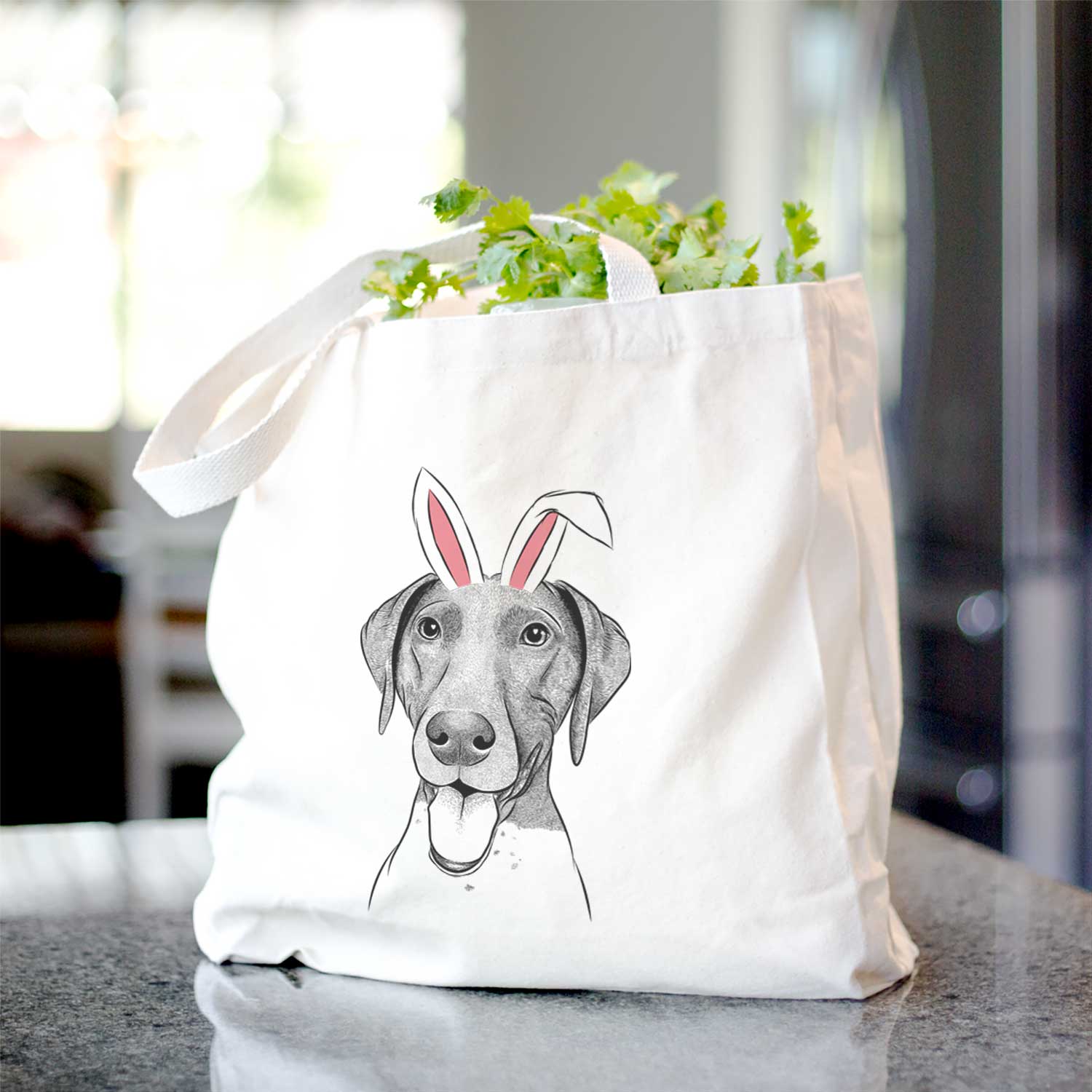 Remi the German Shorthaired Pointer - Tote Bag