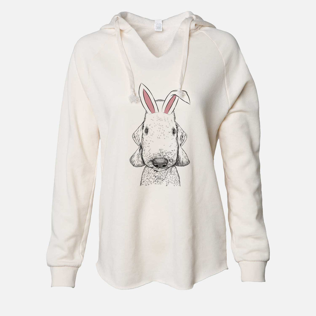 Easter Remington the Bedlington Terrier - Cali Wave Hooded Sweatshirt