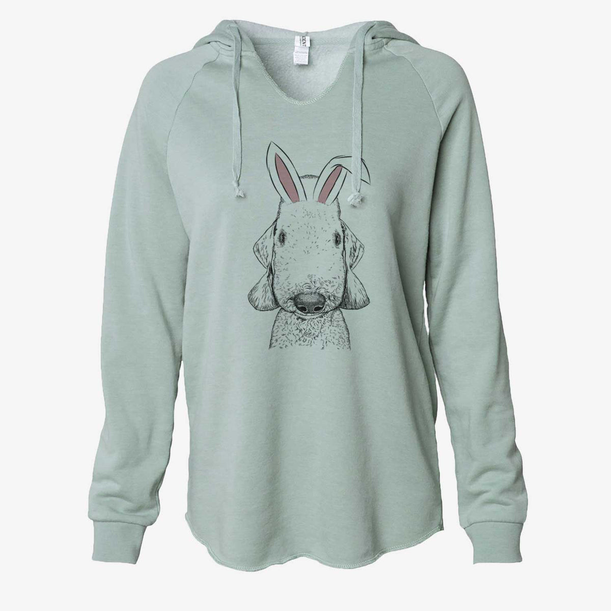Easter Remington the Bedlington Terrier - Cali Wave Hooded Sweatshirt