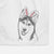 Remmie the Siberian Husky Decorative Hand Towel