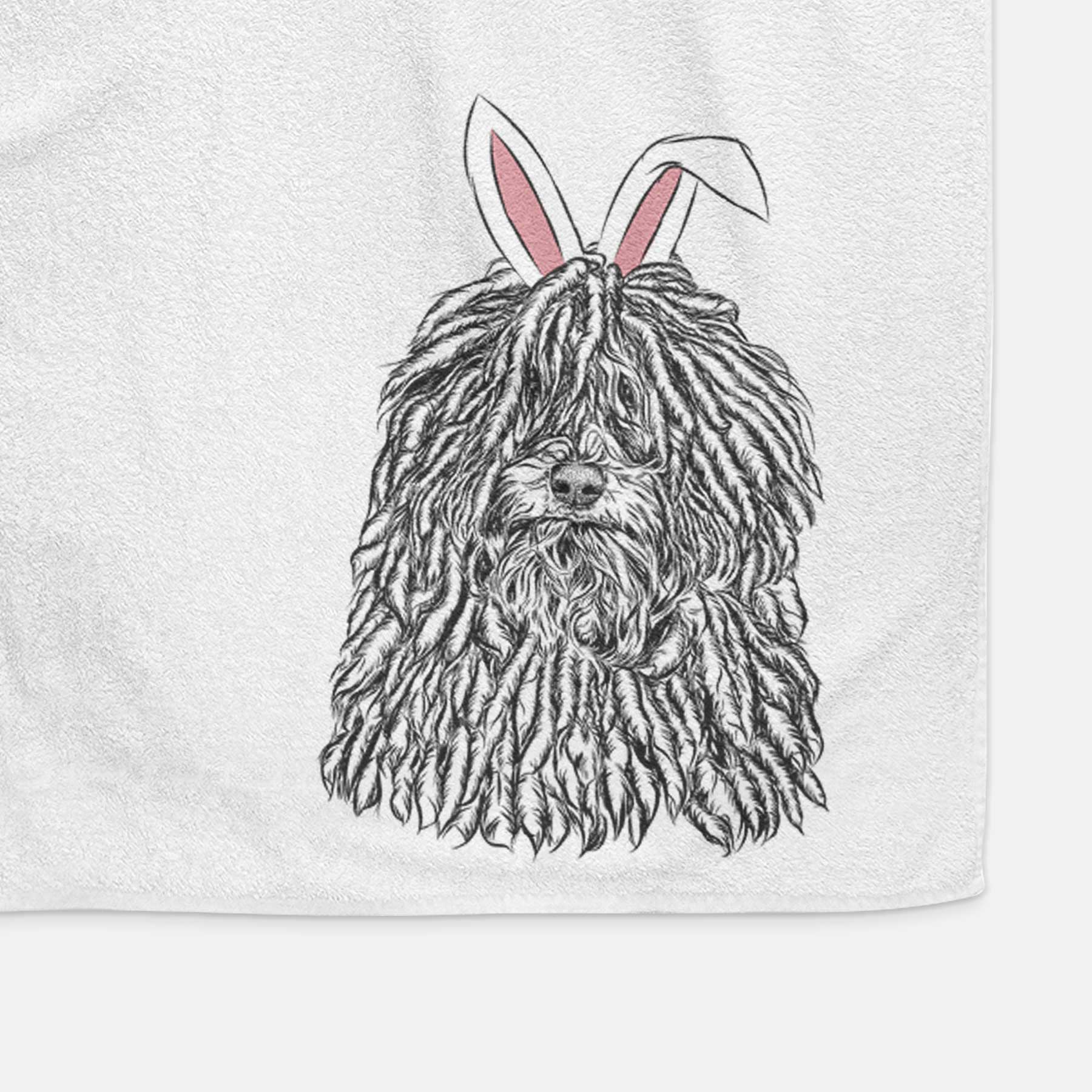 Rezi the Puli Decorative Hand Towel