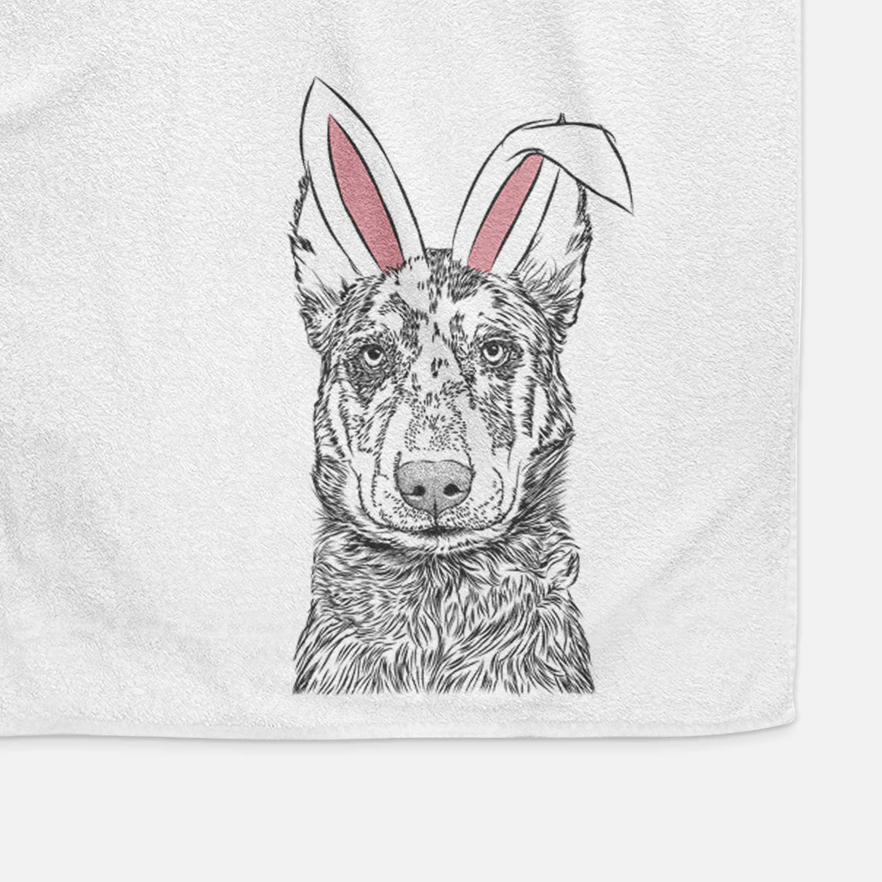 Riggs the Beauceron Decorative Hand Towel