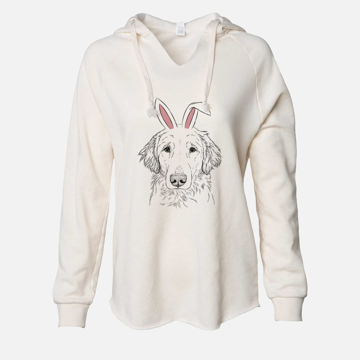 Easter Riley the Golden Retriever - Cali Wave Hooded Sweatshirt