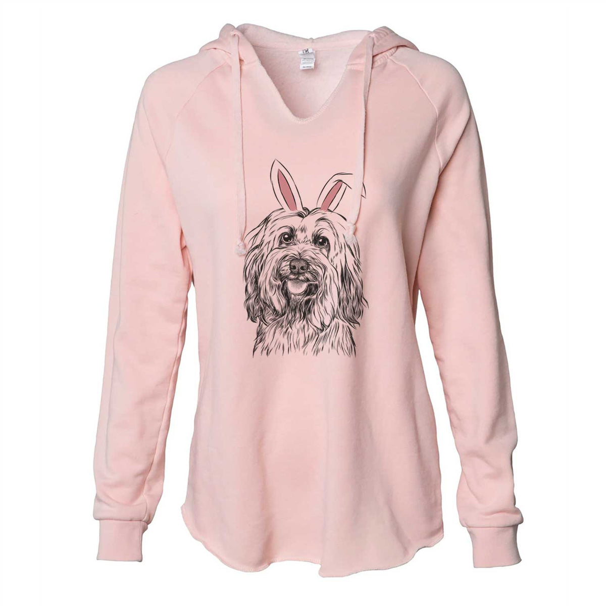 Easter Rime the Tibetan Terrier - Cali Wave Hooded Sweatshirt