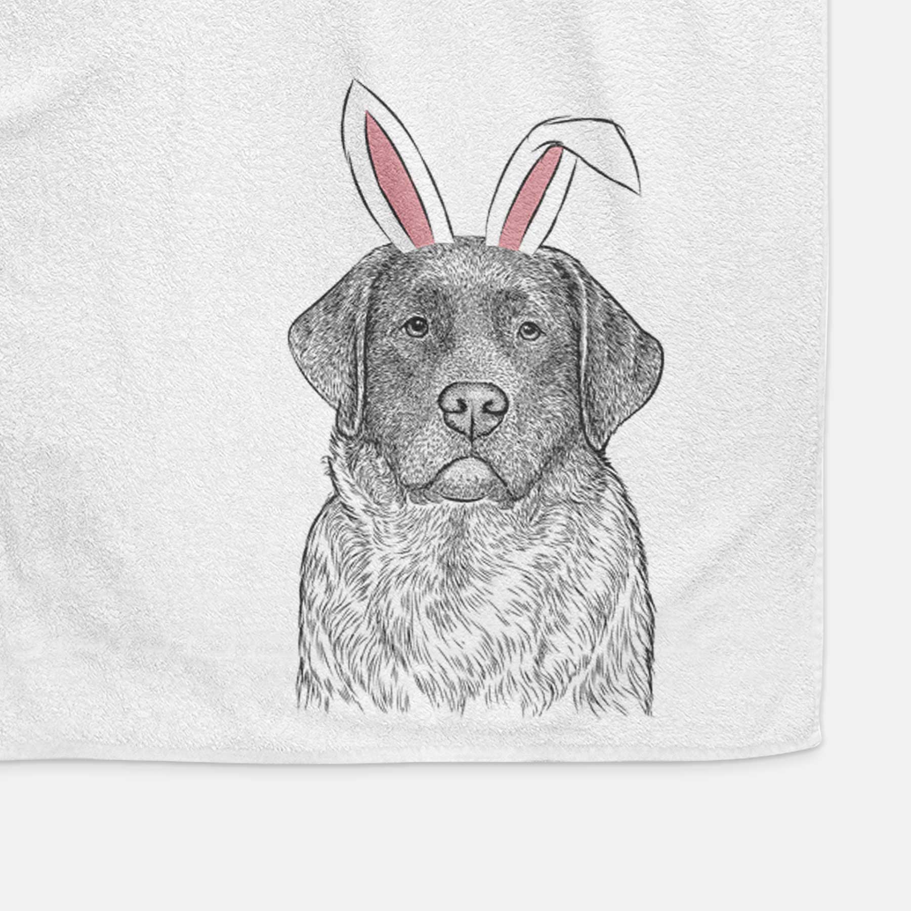 River the English Labrador Retriever Decorative Hand Towel