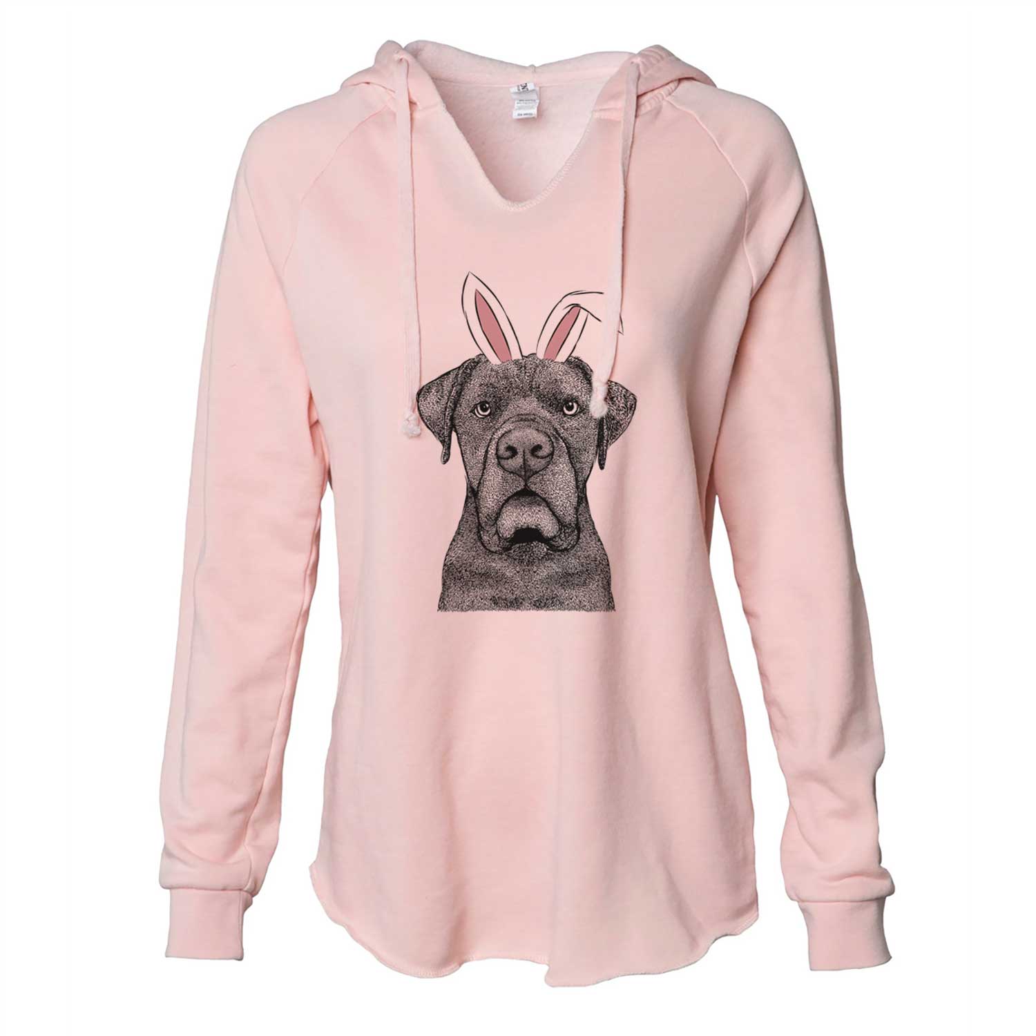 Easter Rocco the Cane Corso - Cali Wave Hooded Sweatshirt