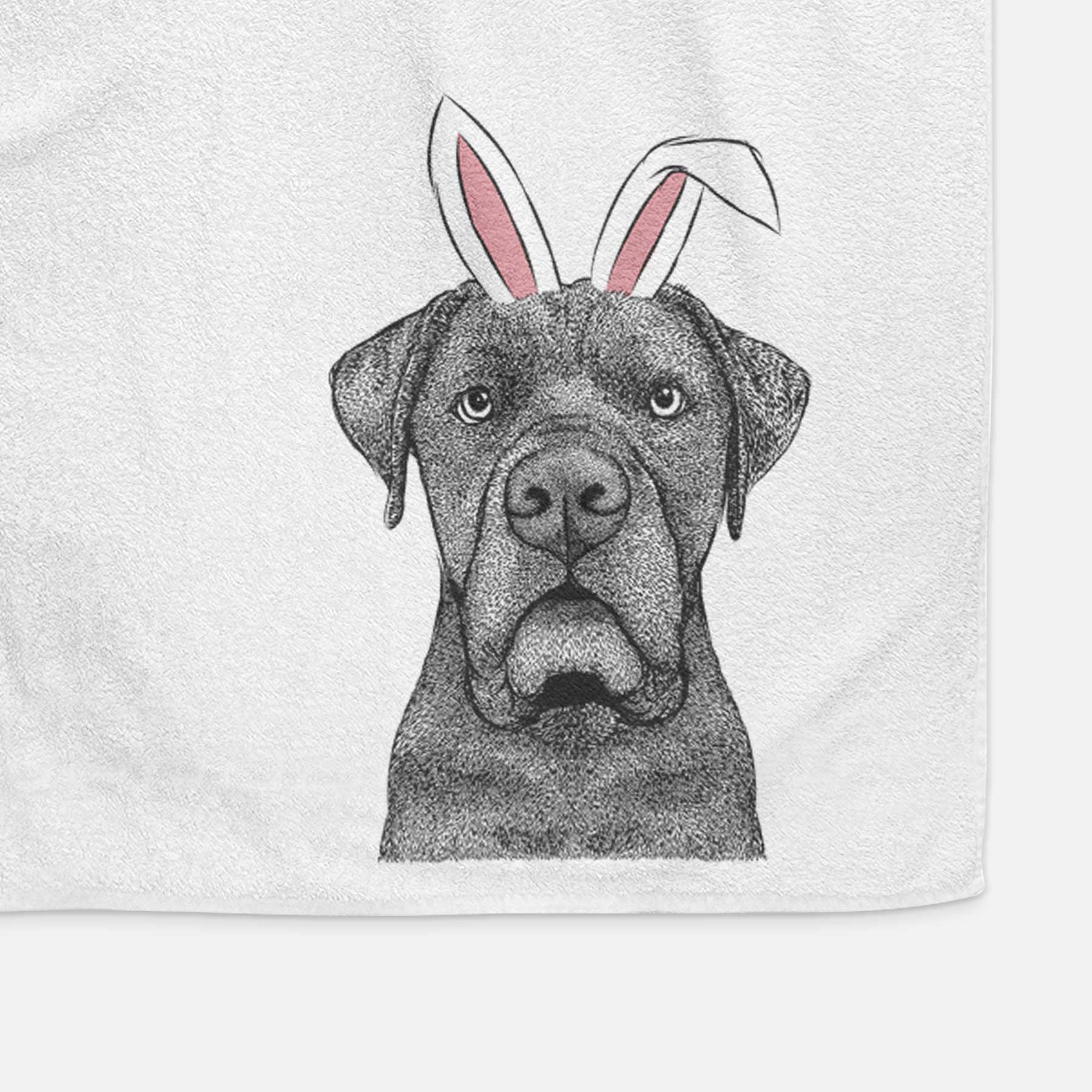 Rocco the Cane Corso Decorative Hand Towel