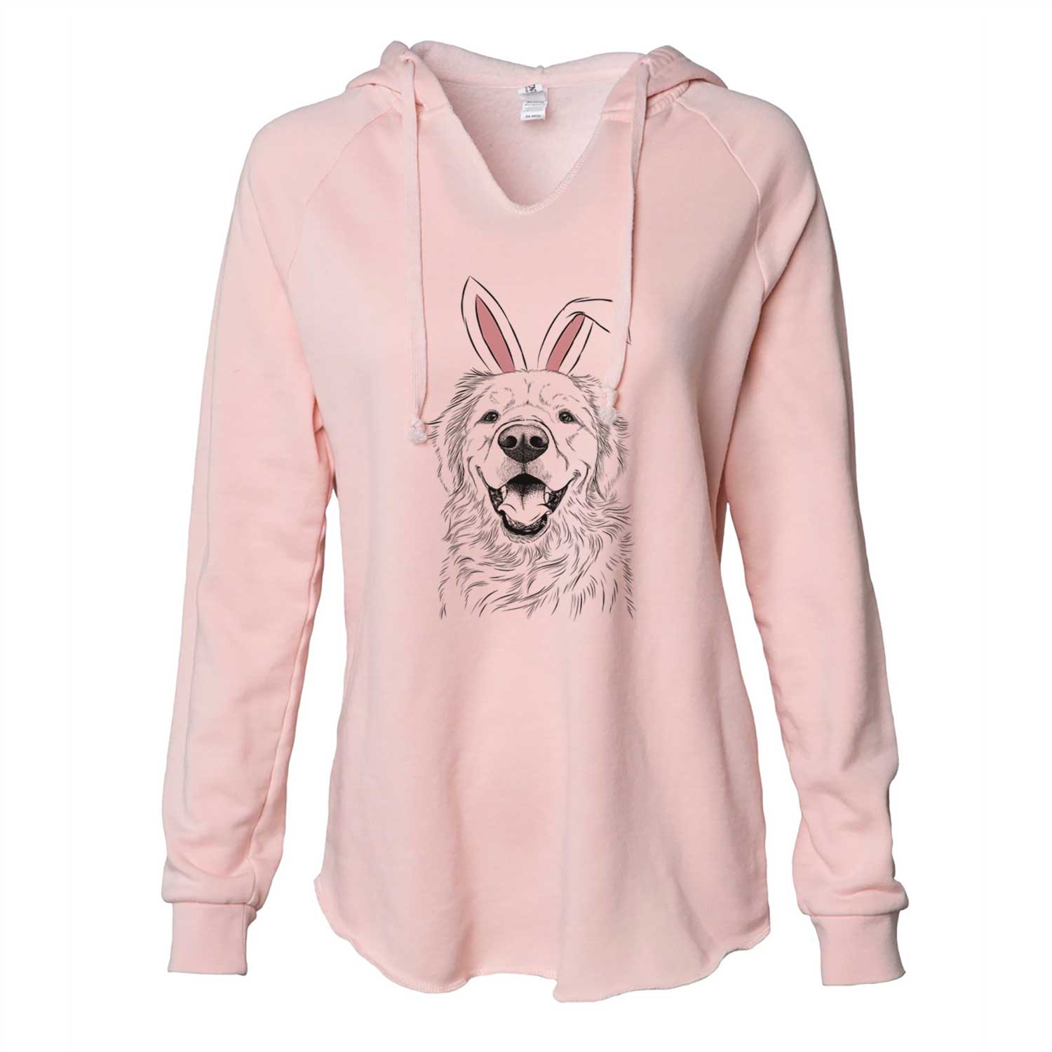 Easter Roger the Golden Retriever - Cali Wave Hooded Sweatshirt