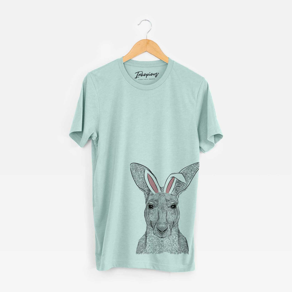 Easter Roger the Red Kangaroo - Unisex Crewneck
