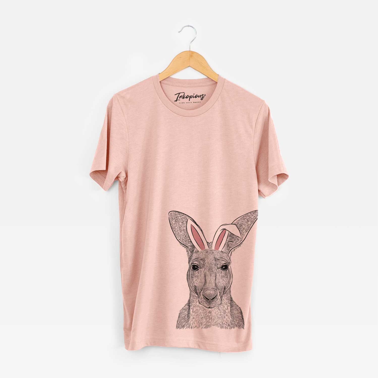 Easter Roger the Red Kangaroo - Unisex Crewneck