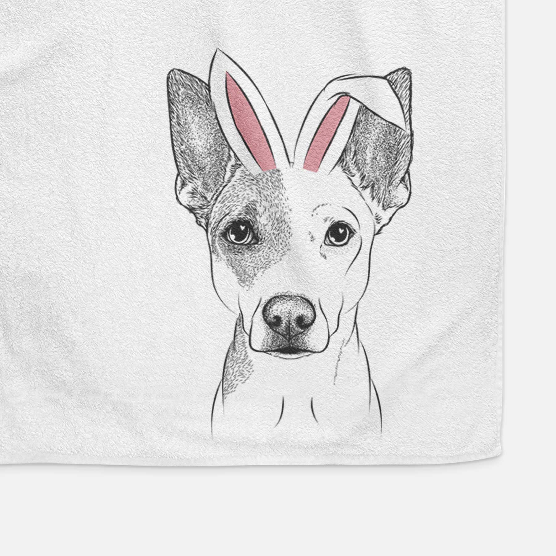 Roo the Mixed Breed Decorative Hand Towel