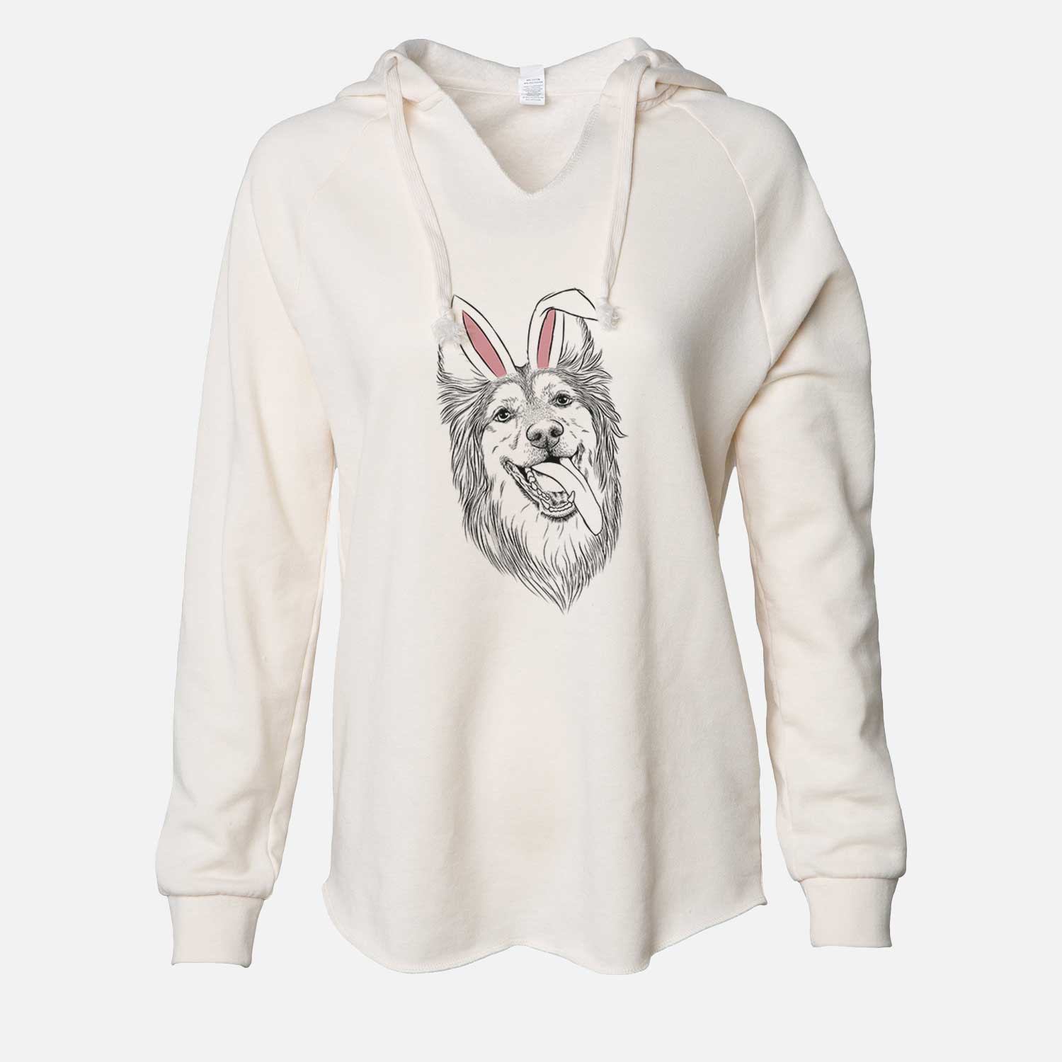 Easter Rosalie the German Shepherd Mix - Cali Wave Hooded Sweatshirt