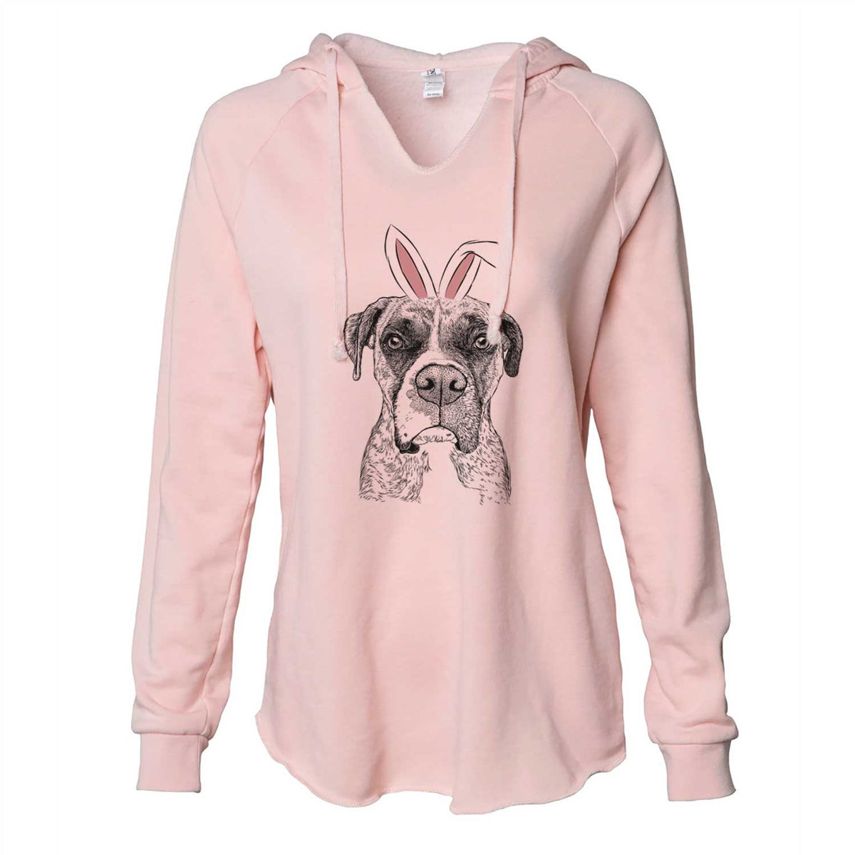 Easter Rowdy Rex the Boxer - Cali Wave Hooded Sweatshirt