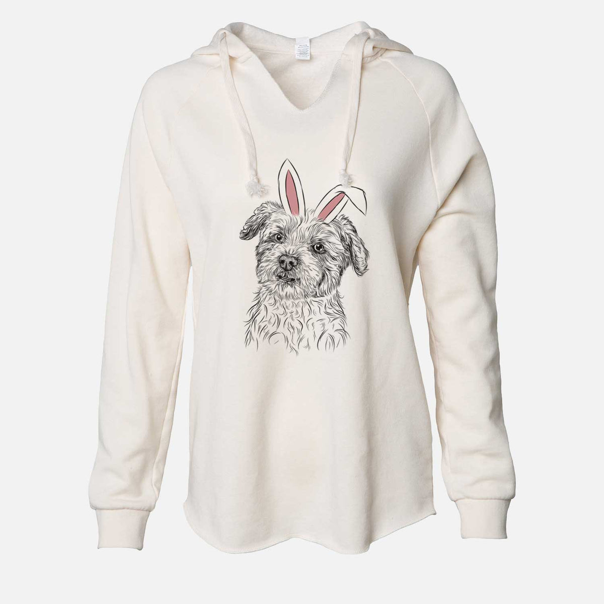 Easter Roxie the Schnauzer Shih Tzu Mix - Cali Wave Hooded Sweatshirt