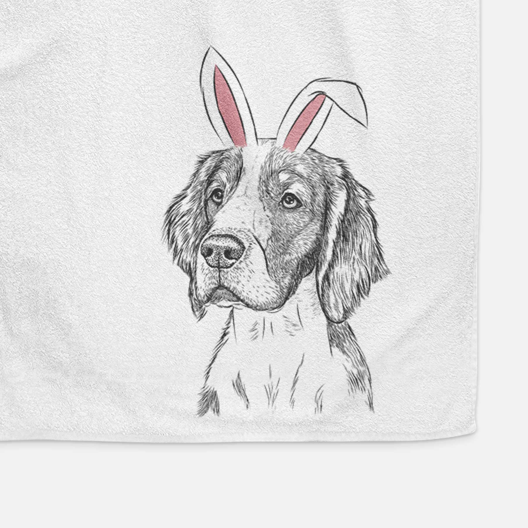 Roxy the Welsh Springer Spaniel Decorative Hand Towel