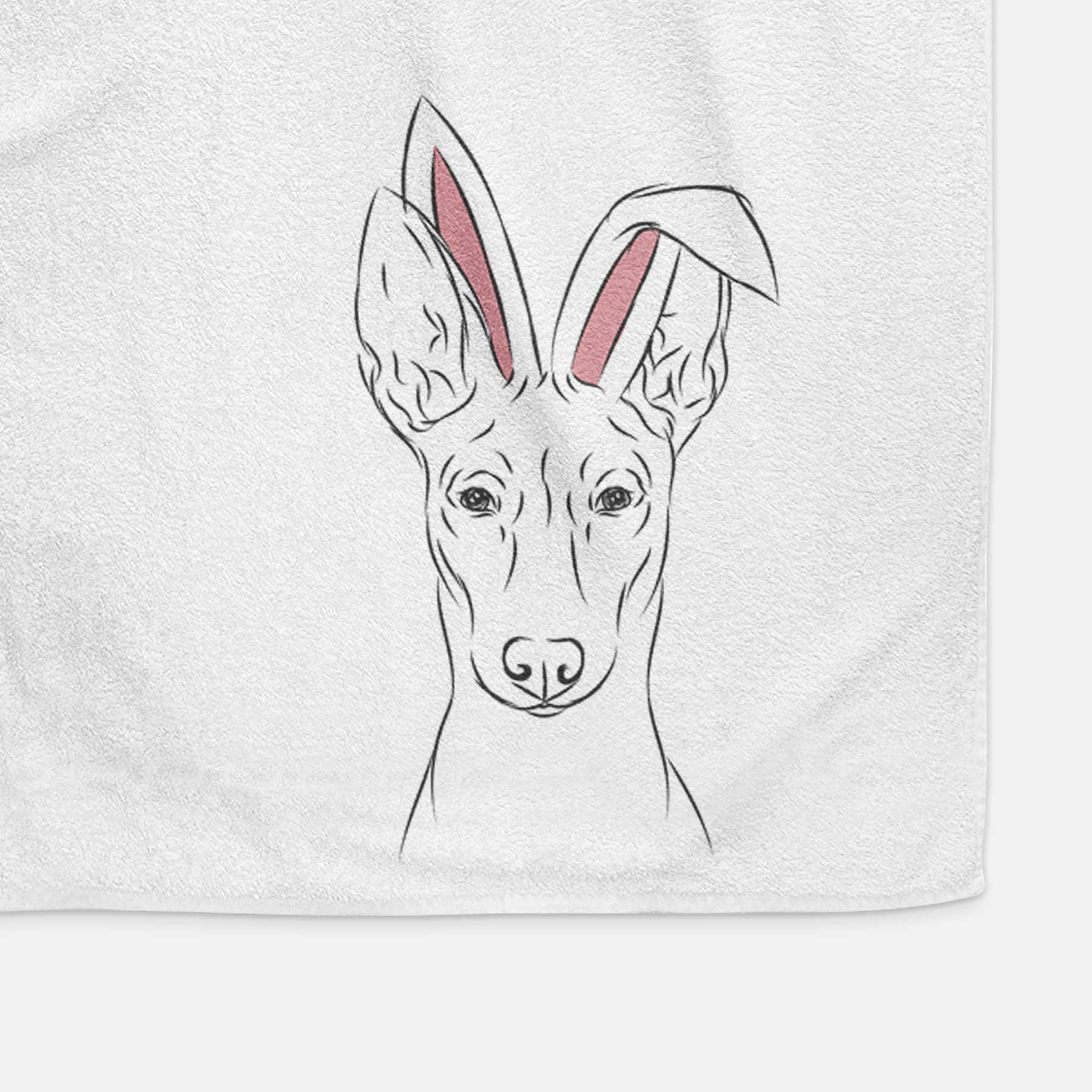 Ruadh the Pharaoh Hound Decorative Hand Towel