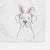 Rufio the Dogo Argentino Decorative Hand Towel