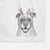 Rufus the American Bulldog Decorative Hand Towel