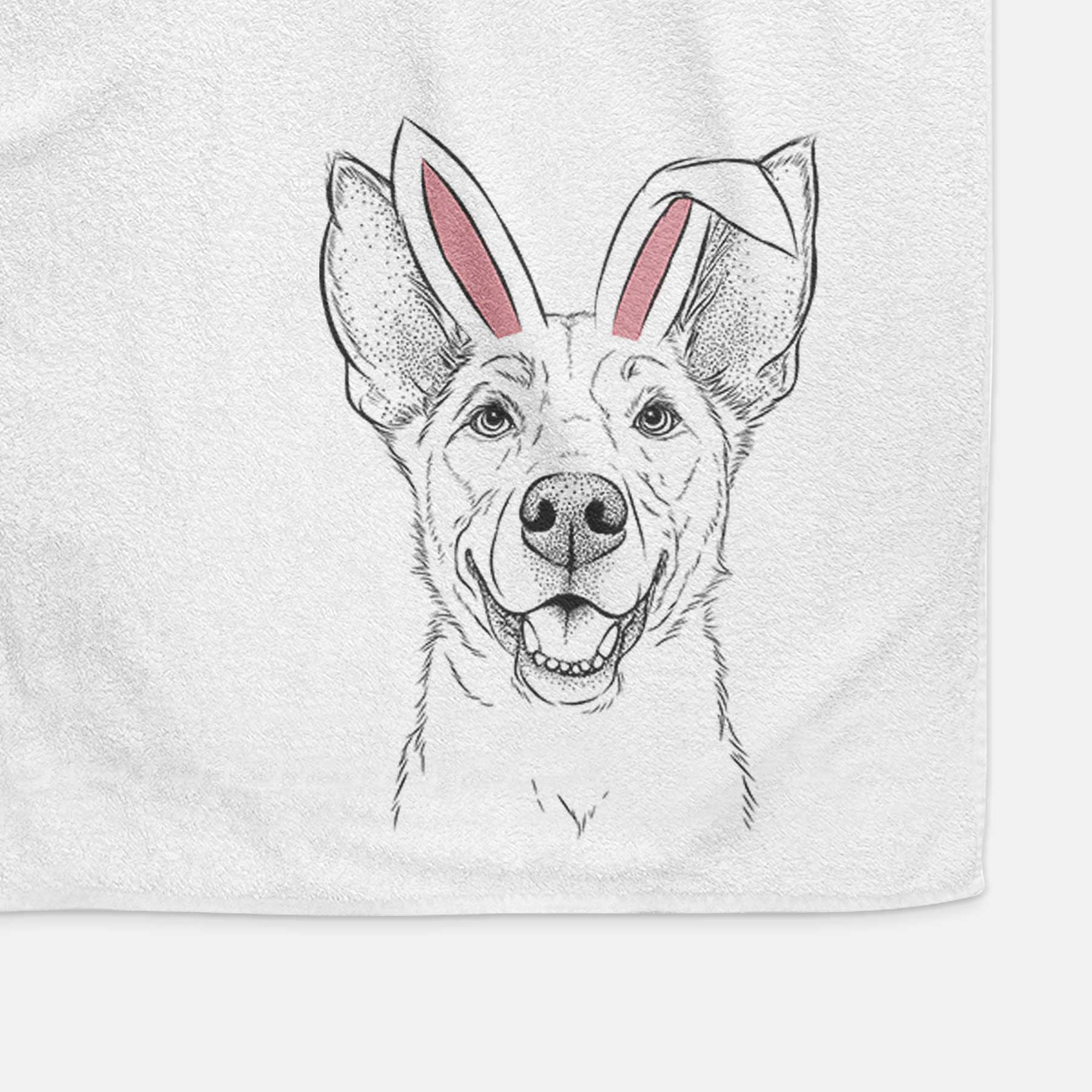 Rumley the Kelpie Mix Decorative Hand Towel