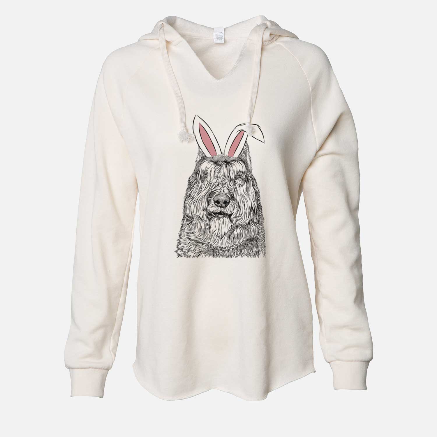 Easter Sabre the Bouvier Des Flandres - Cali Wave Hooded Sweatshirt