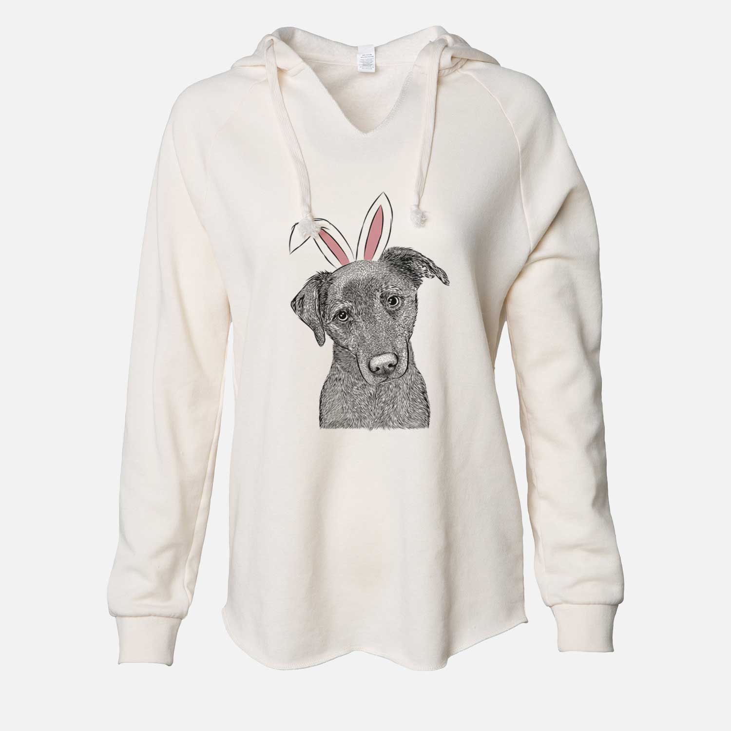 Easter Sadie the Whipador - Cali Wave Hooded Sweatshirt
