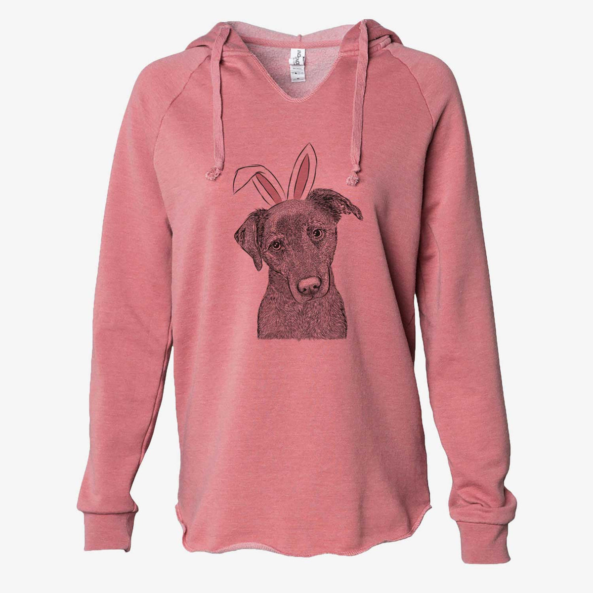 Easter Sadie the Whipador - Cali Wave Hooded Sweatshirt