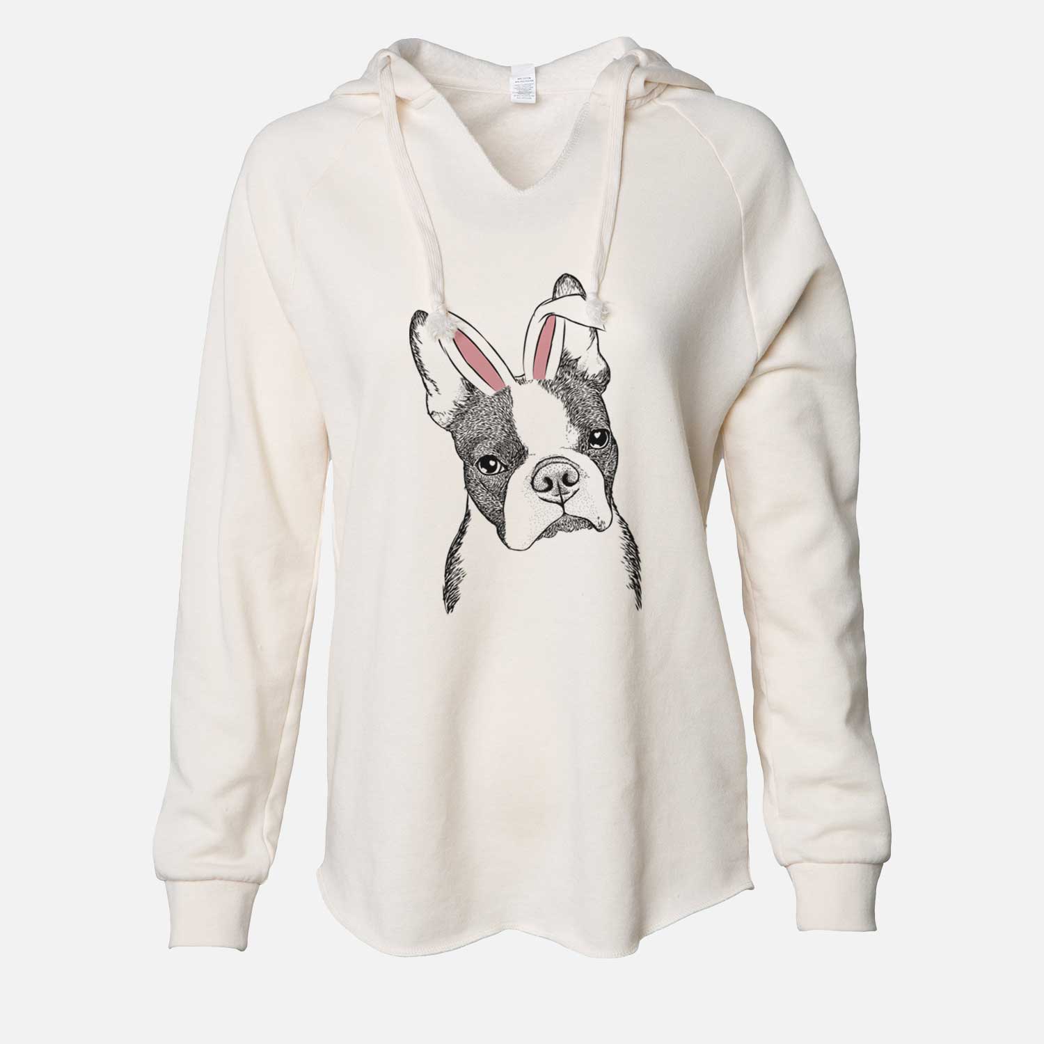 Easter Samuel the Boston Terrier - Cali Wave Hooded Sweatshirt