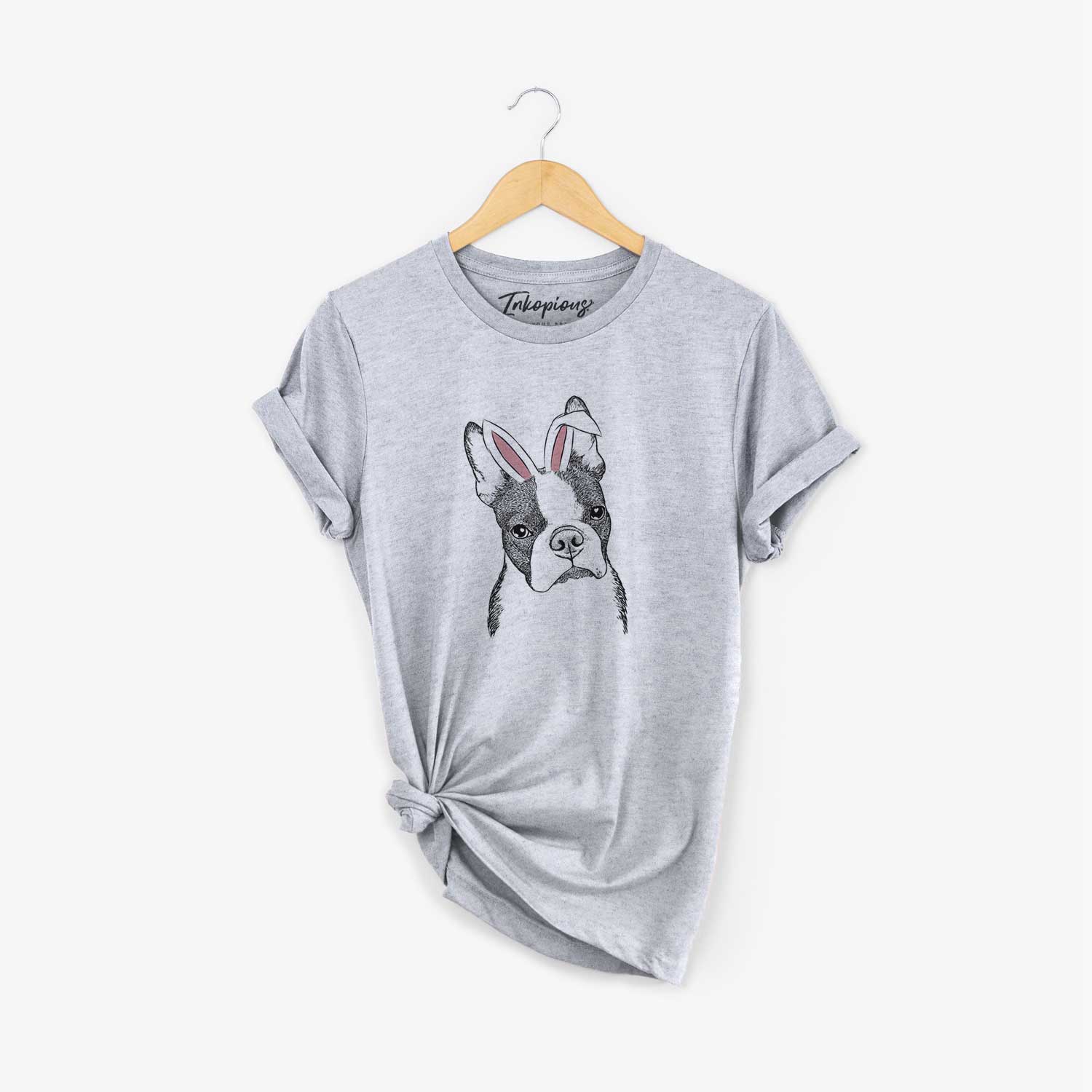 Easter Samuel the Boston Terrier - Unisex Crewneck