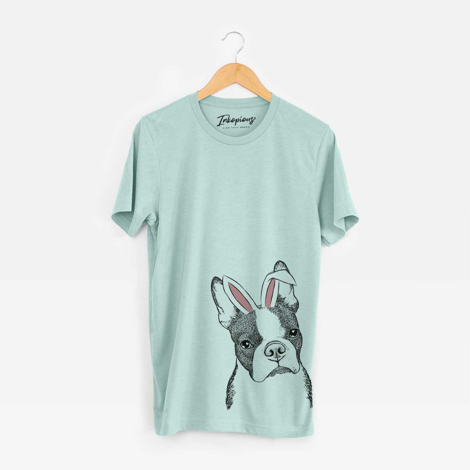 Easter Samuel the Boston Terrier - Unisex Crewneck