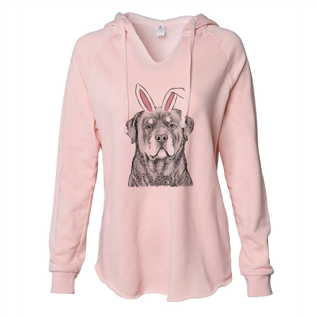 Easter Sarge the Rottweiler - Cali Wave Hooded Sweatshirt
