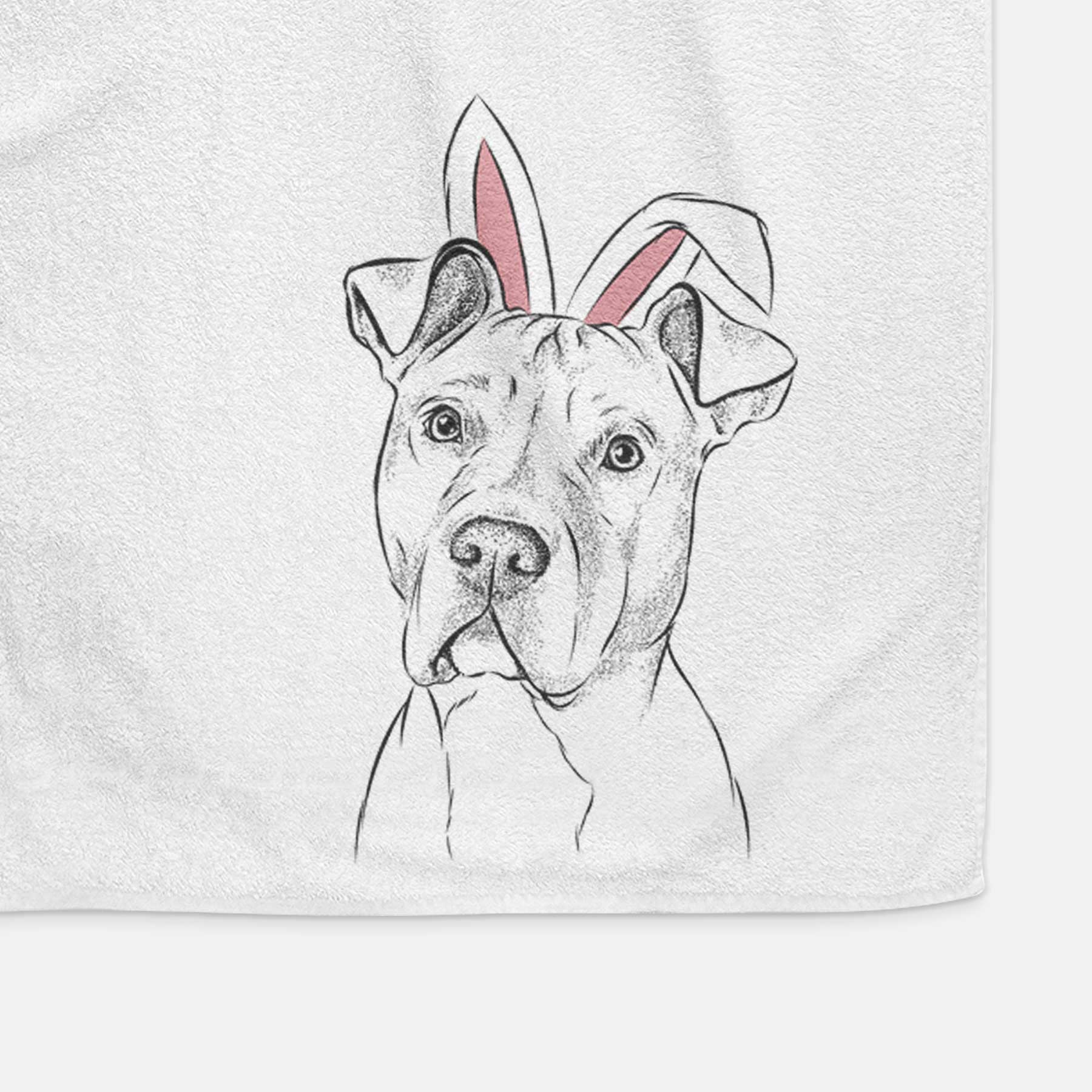 Scraps the American Staffordshire Mix Decorative Hand Towel