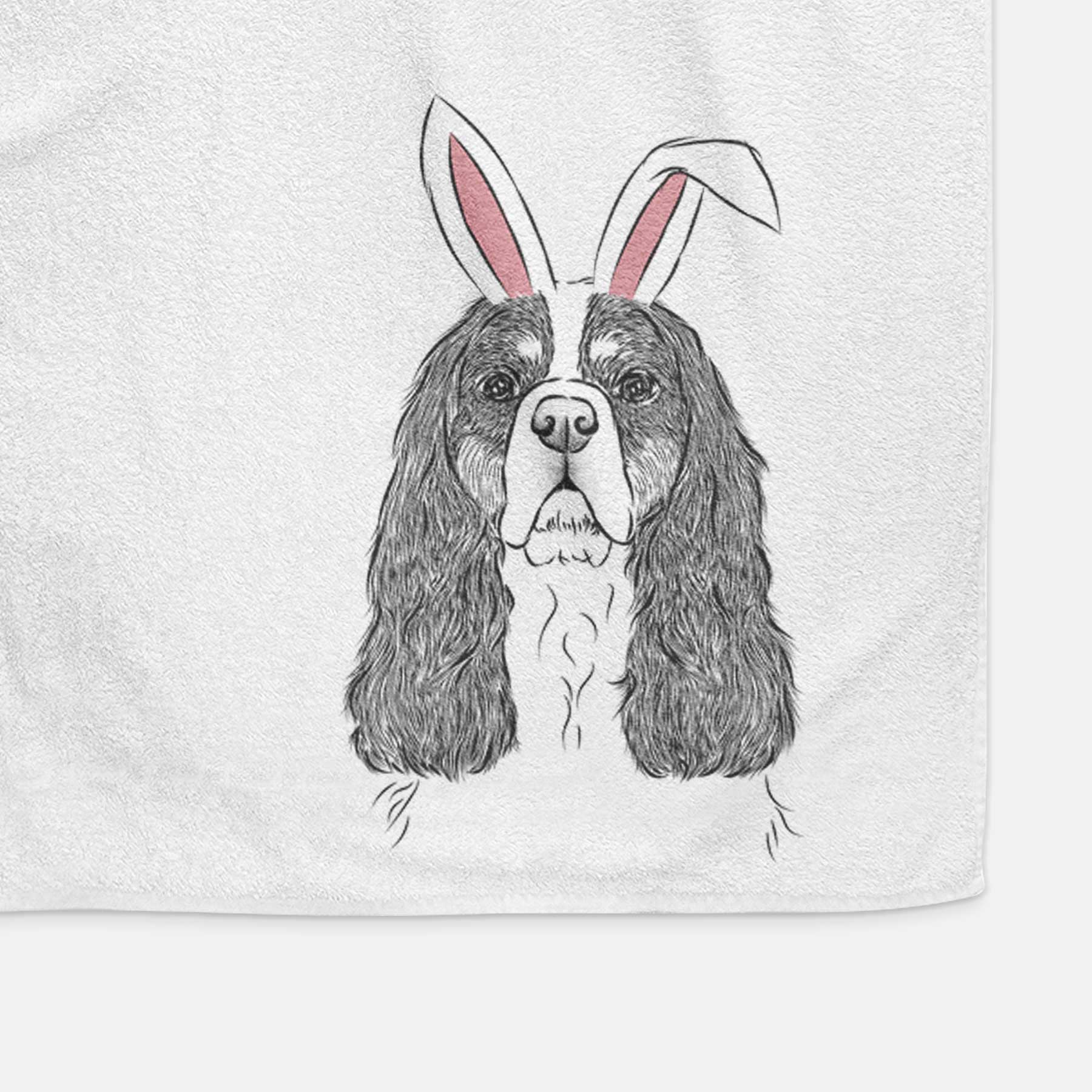 Sebastian the Cavalier King Charles Spaniel Decorative Hand Towel