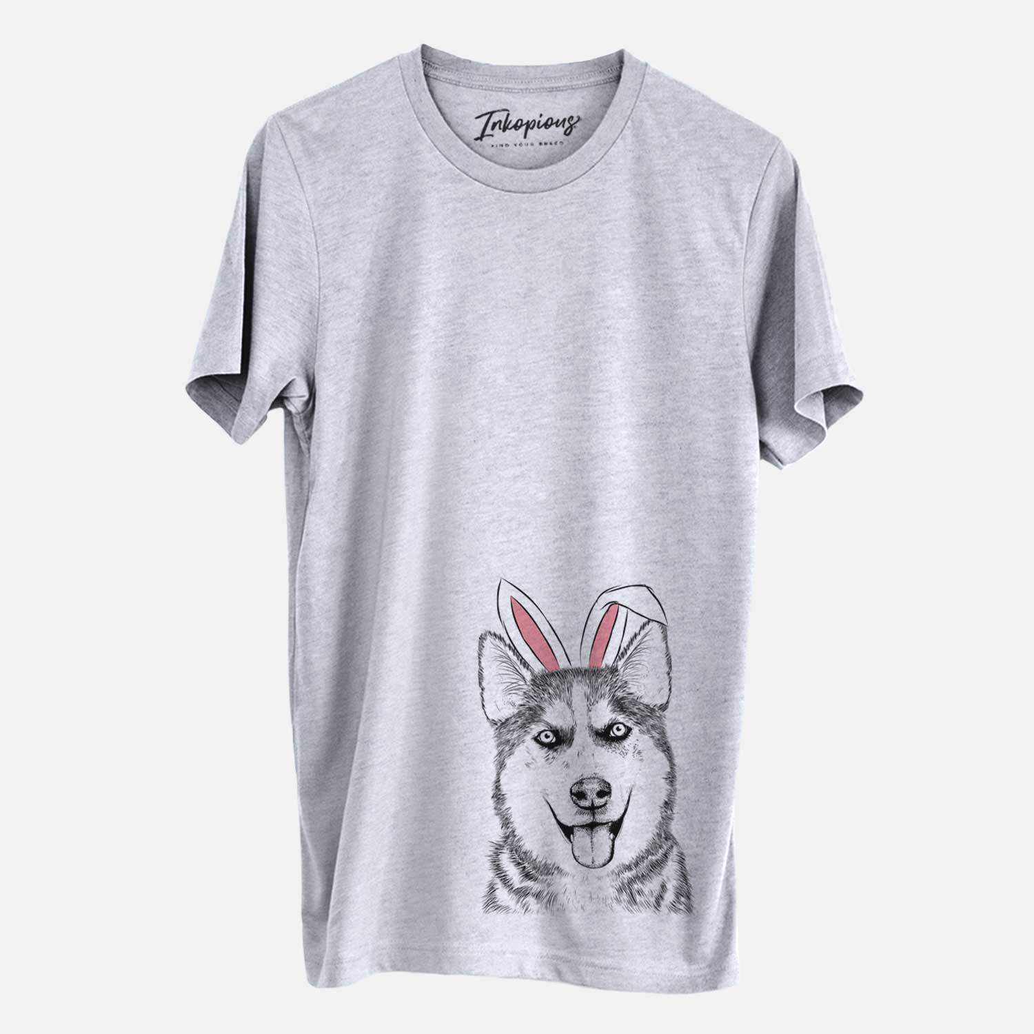 Easter Sesi the Siberian Husky - Unisex Crewneck