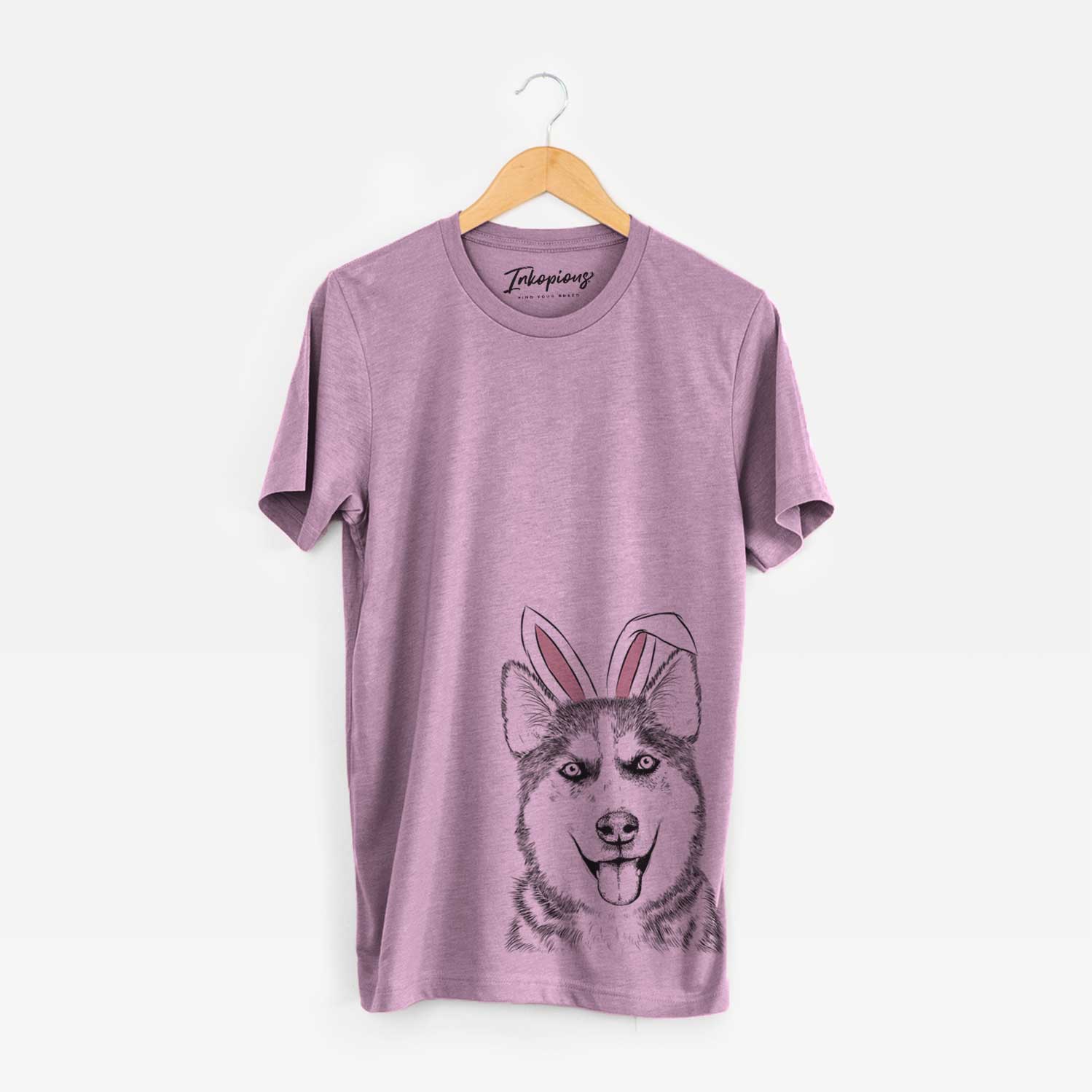 Easter Sesi the Siberian Husky - Unisex Crewneck