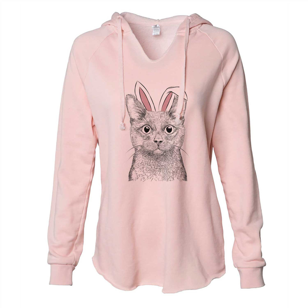 Easter Shadow the Black Cat - Cali Wave Hooded Sweatshirt