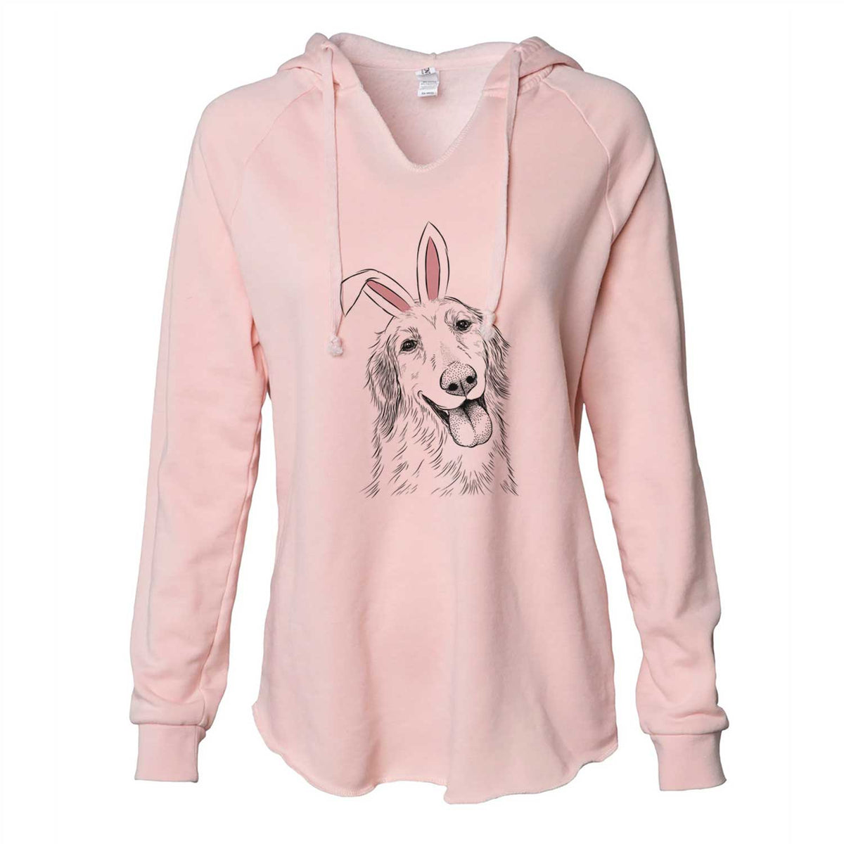 Easter Shelby the Golden Retriever - Cali Wave Hooded Sweatshirt