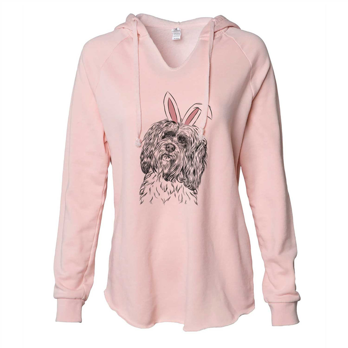 Easter Shenpa the Tibetan Terrier - Cali Wave Hooded Sweatshirt