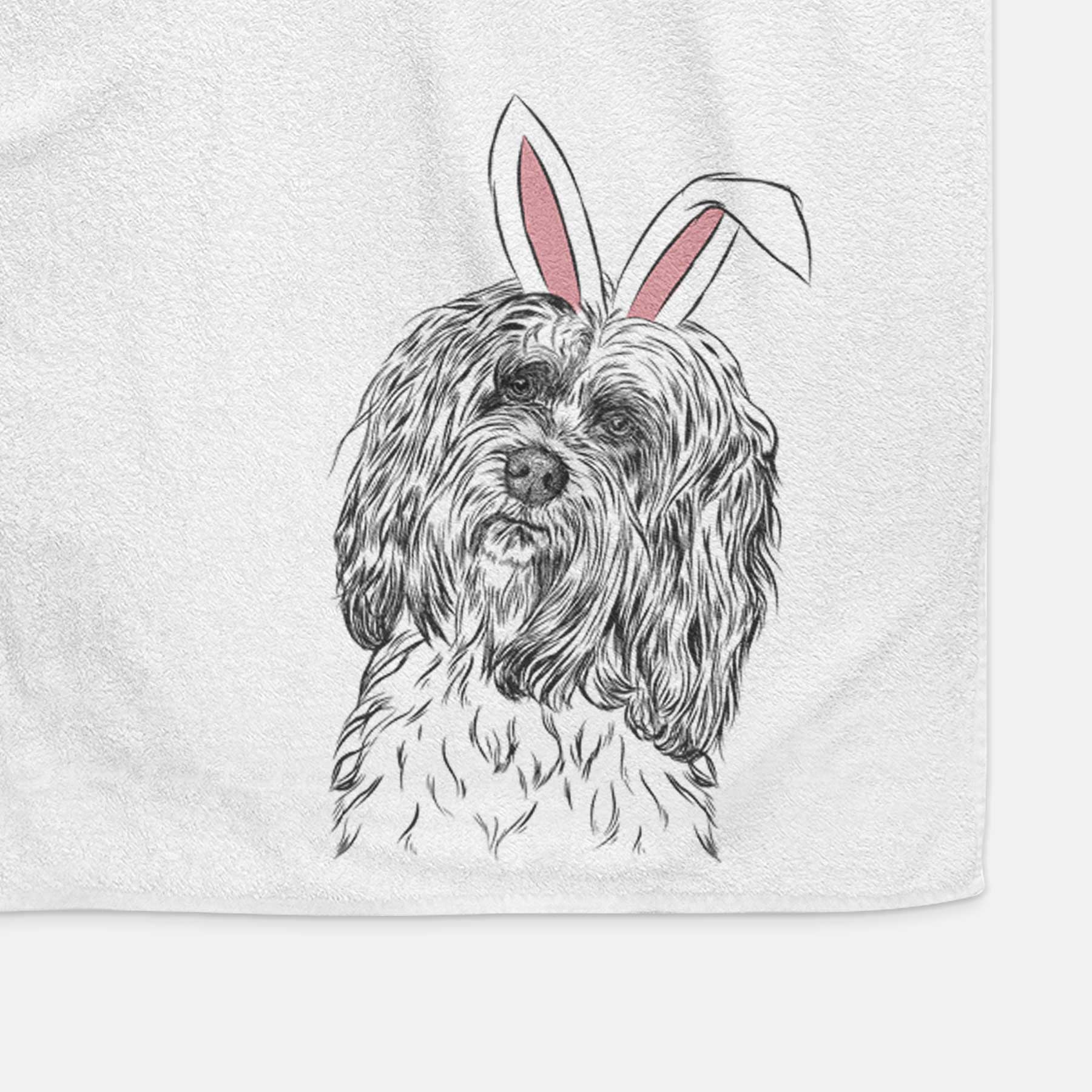 Shenpa the Tibetan Terrier Decorative Hand Towel