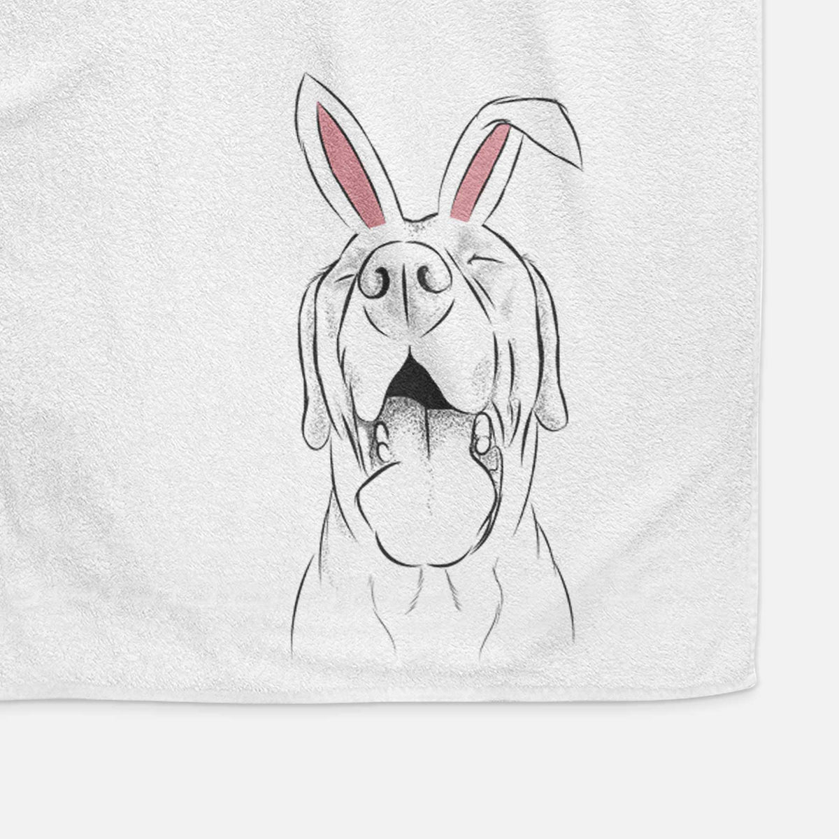 Silly Lilly the Labrador Retriever Decorative Hand Towel
