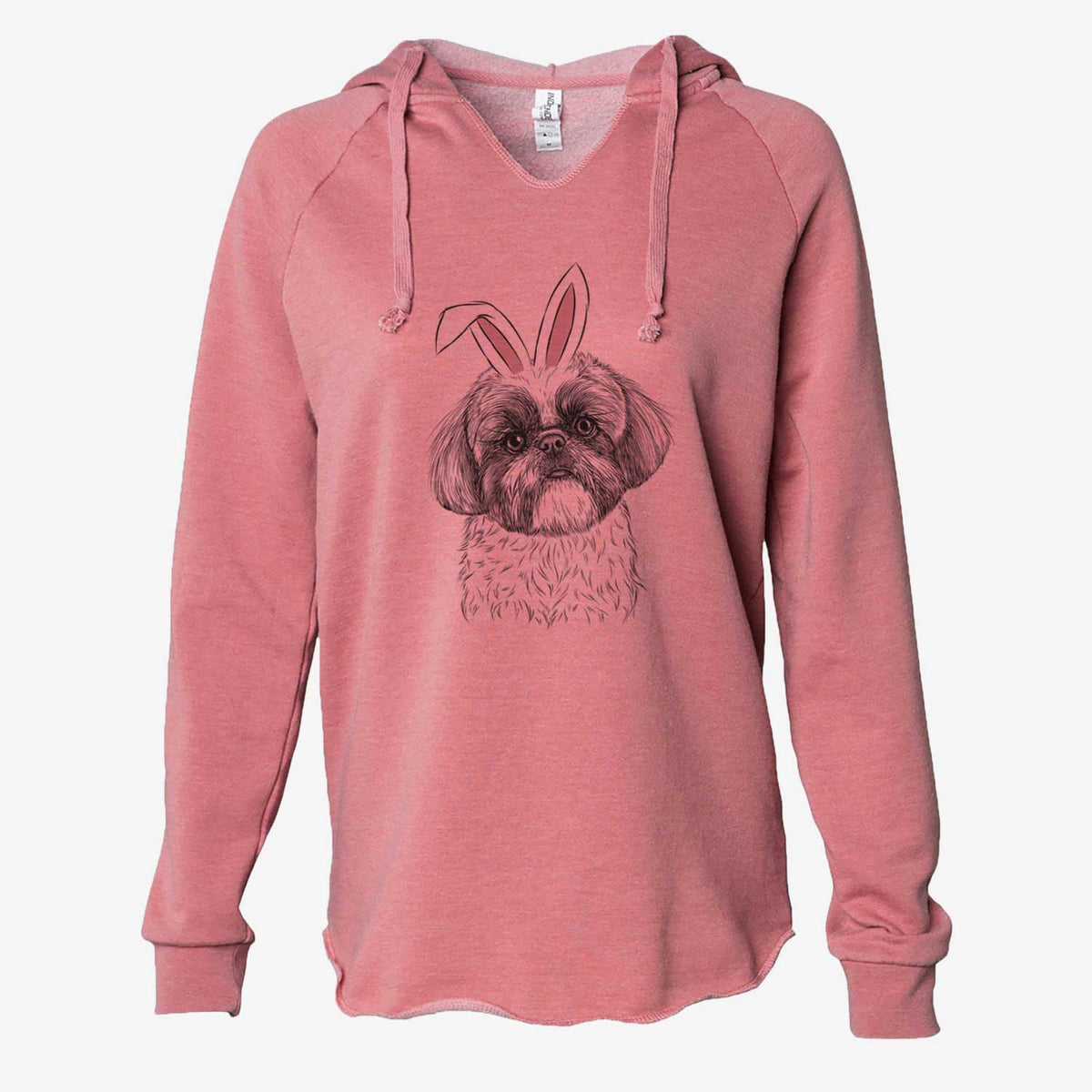 Easter Simon the Shih Tzu - Cali Wave Hooded Sweatshirt