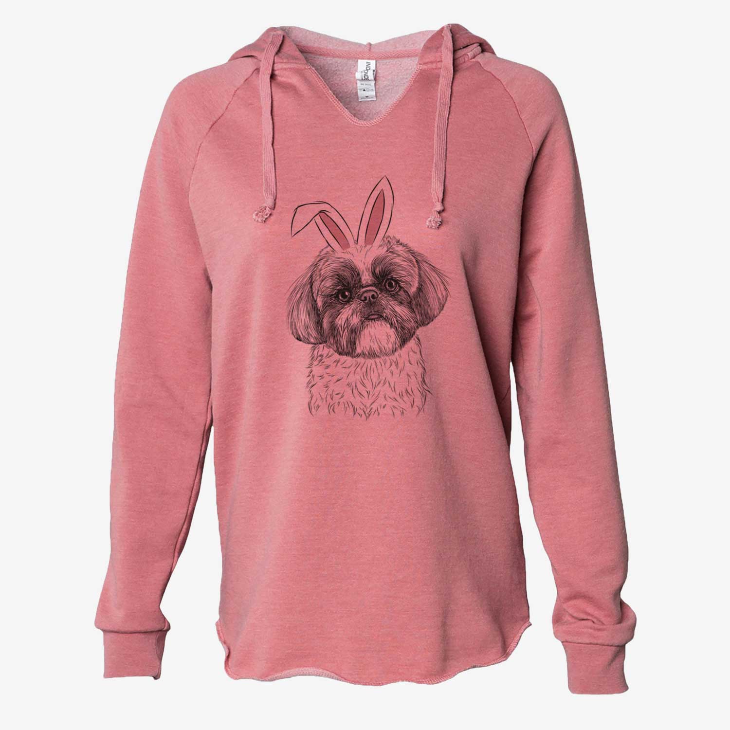 Easter Simon the Shih Tzu - Cali Wave Hooded Sweatshirt