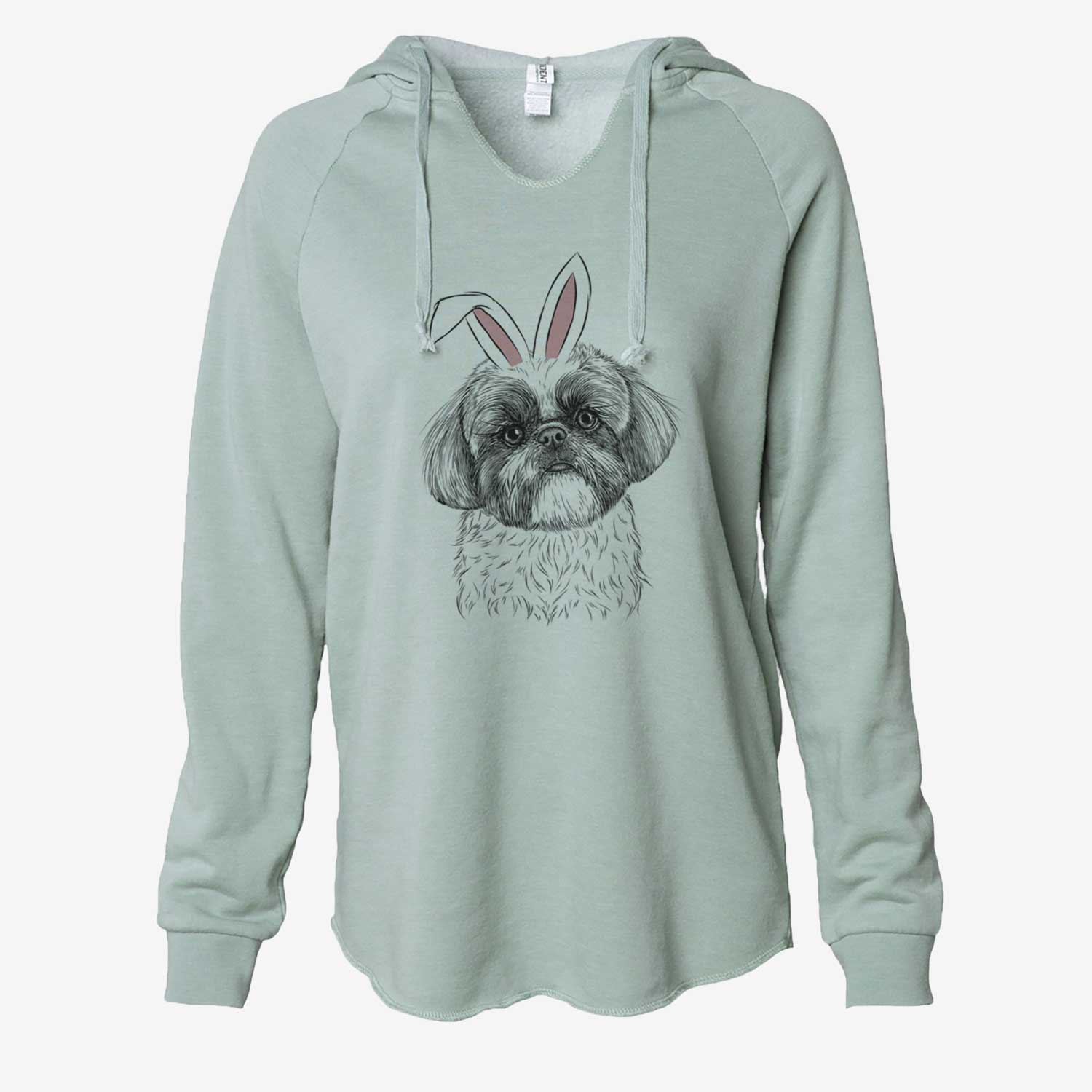 Easter Simon the Shih Tzu - Cali Wave Hooded Sweatshirt